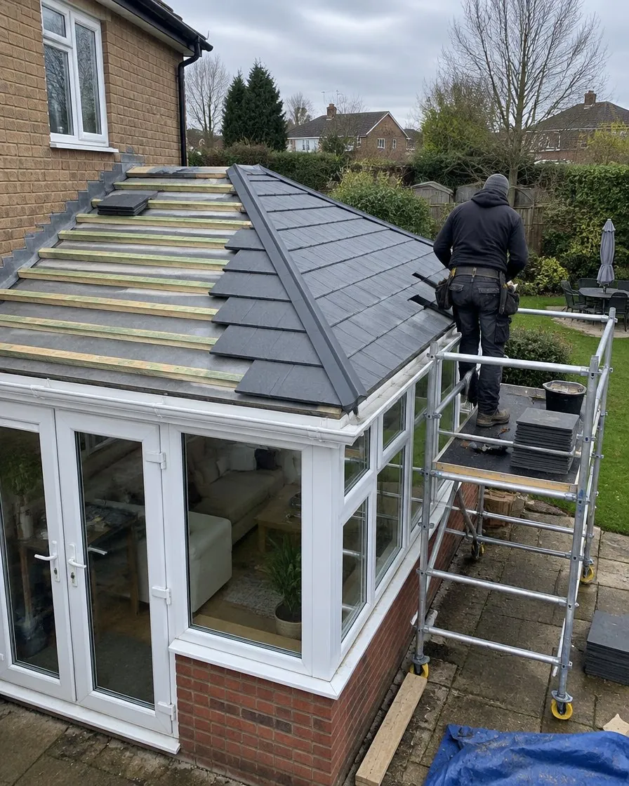 Conservatory roof replacement in Bodmin