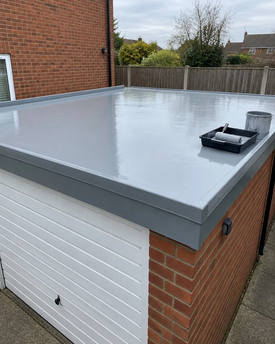 GRP fibreglass roofing in Bodmin