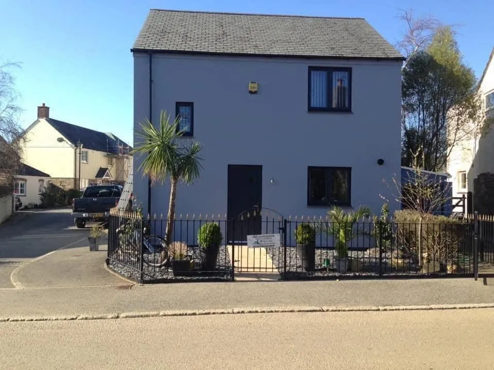 Finished exterior painting and roofline work in Bodmin